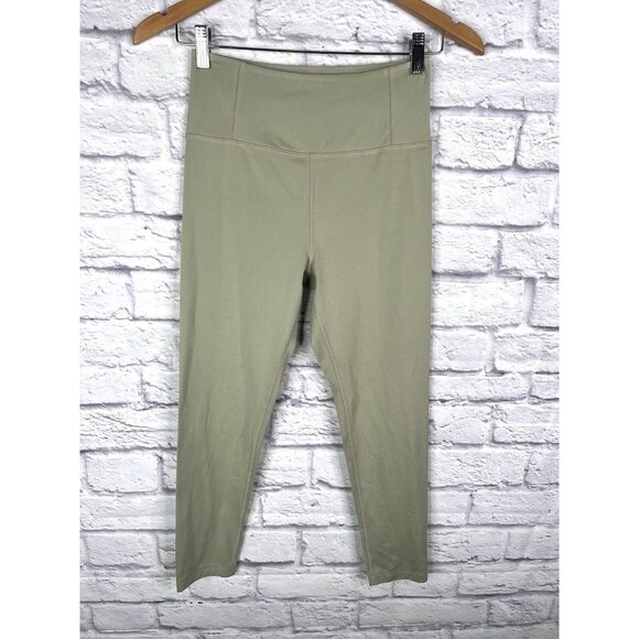 GIRLFRIEND COLLECTIVE Women's Mint Green Compression Active Leggings Medium - Picture 1 of 4